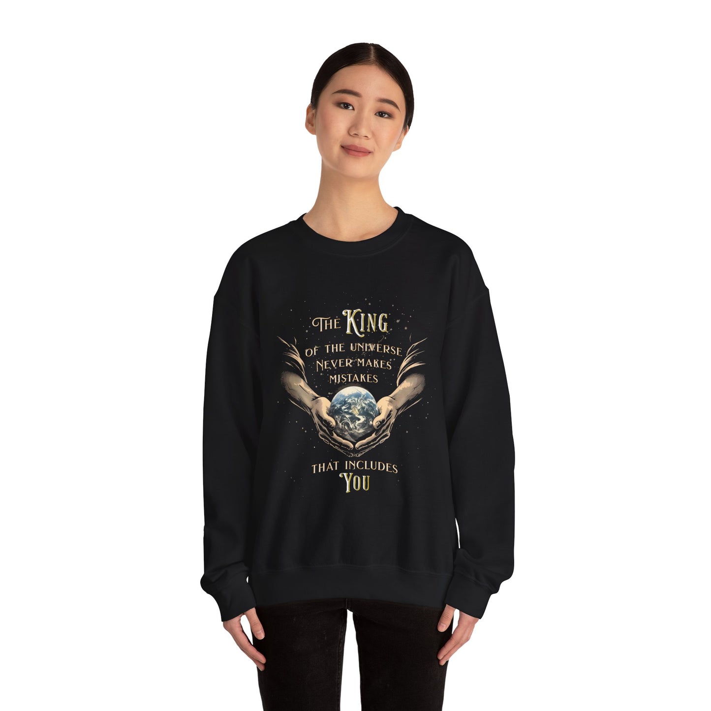 King of the Universe Crewneck Sweatshirt