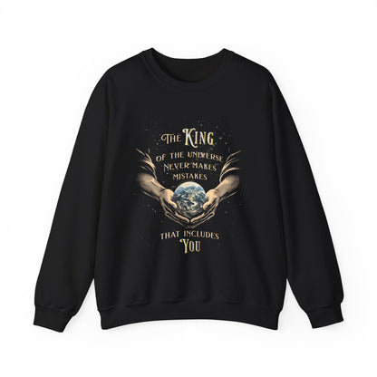 The King of the Universe | Unisex Crewneck Sweatshirt