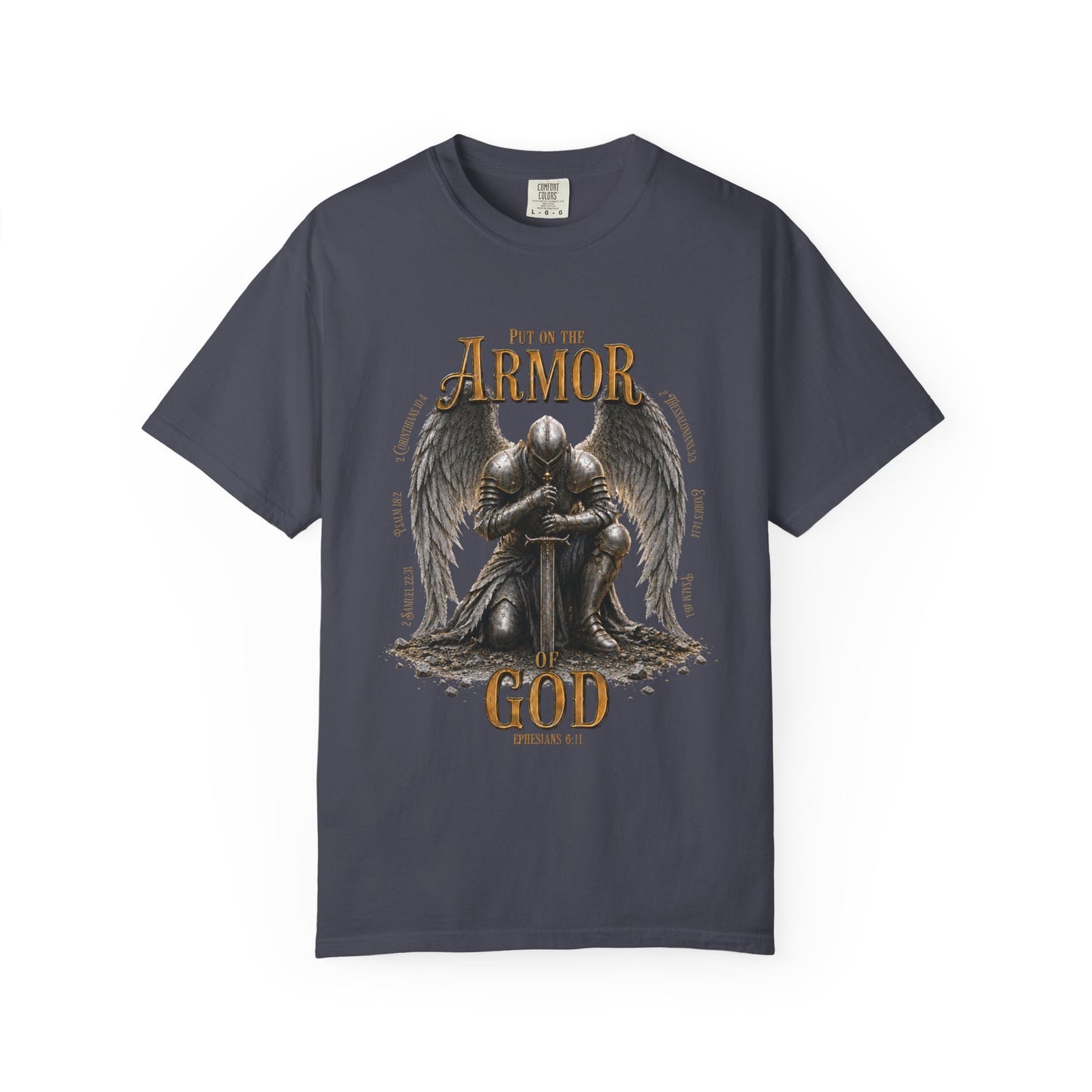 Put on the Armor of God *Front Design Only* | Ephesians 6:11 | Heavyweight Relaxed Fit Tee