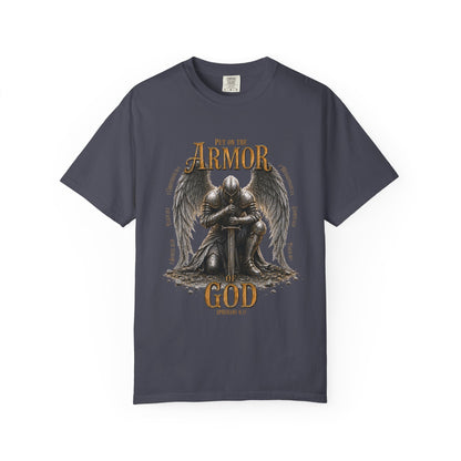 Put on the Armor of God *Front Design Only* | Ephesians 6:11 | Heavyweight Relaxed Fit Tee