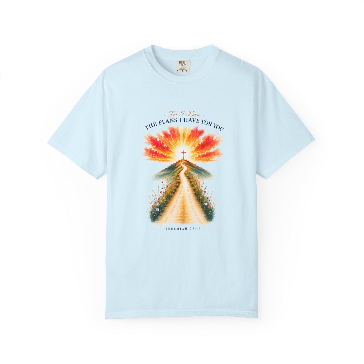 For I Know the Plans I Have for You | Jeremiah 29:11 | Heavyweight Relaxed Fit Tee