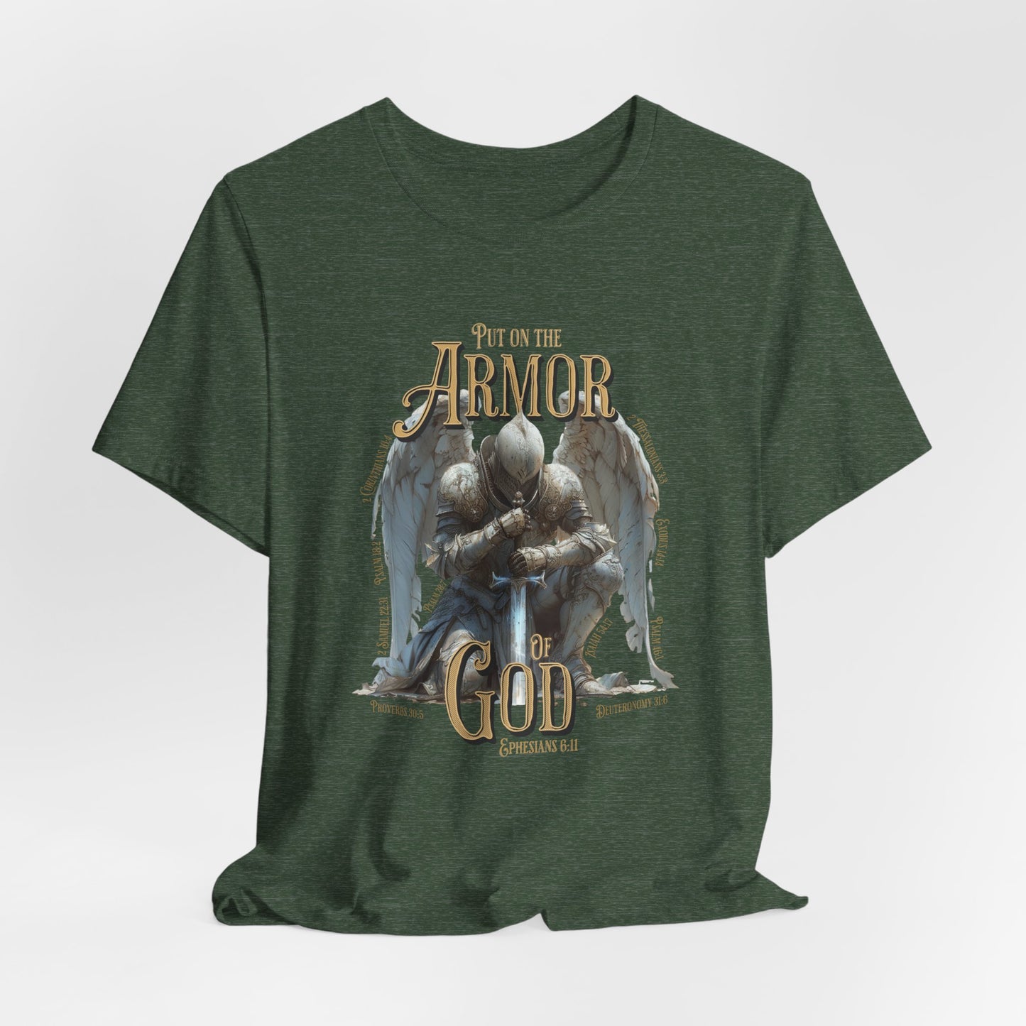 Put on the Armor of God T-Shirt | Front Design Only