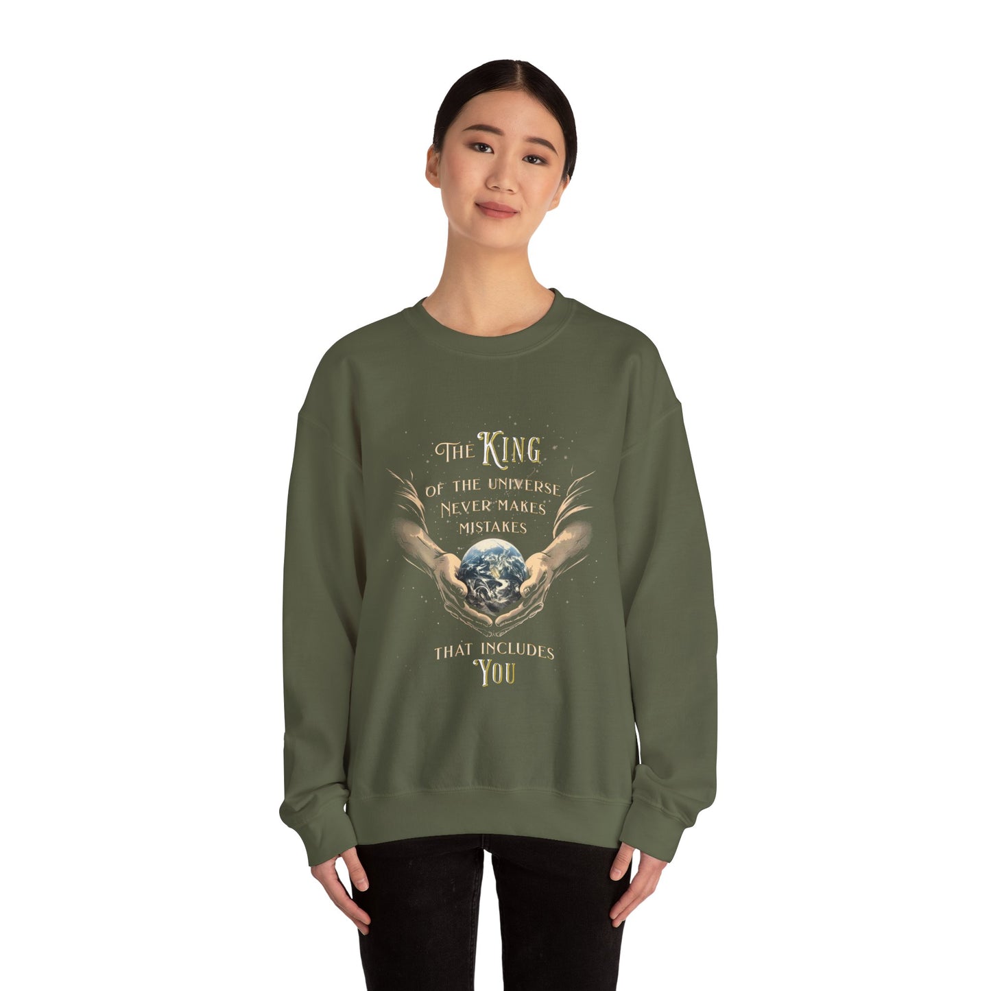 The King of the Universe | Unisex Crewneck Sweatshirt