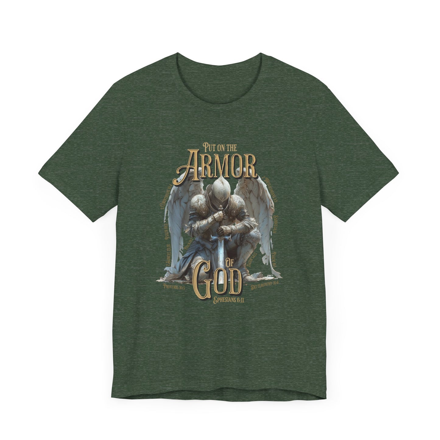 Put on the Armor of God T-Shirt | Front Design Only