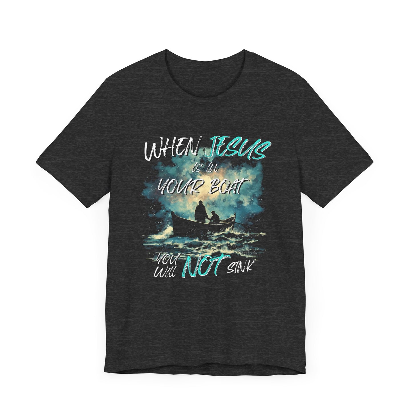 Jesus is in Your Boat | Front Design Only