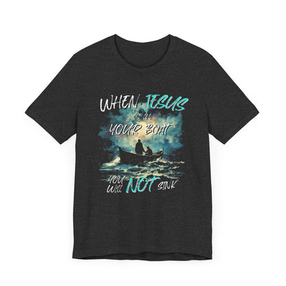 Jesus is in Your Boat | Front Design Only