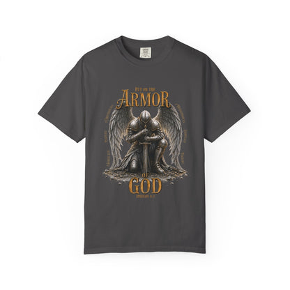 Put on the Armor of God *Front Design Only* | Ephesians 6:11 | Heavyweight Relaxed Fit Tee