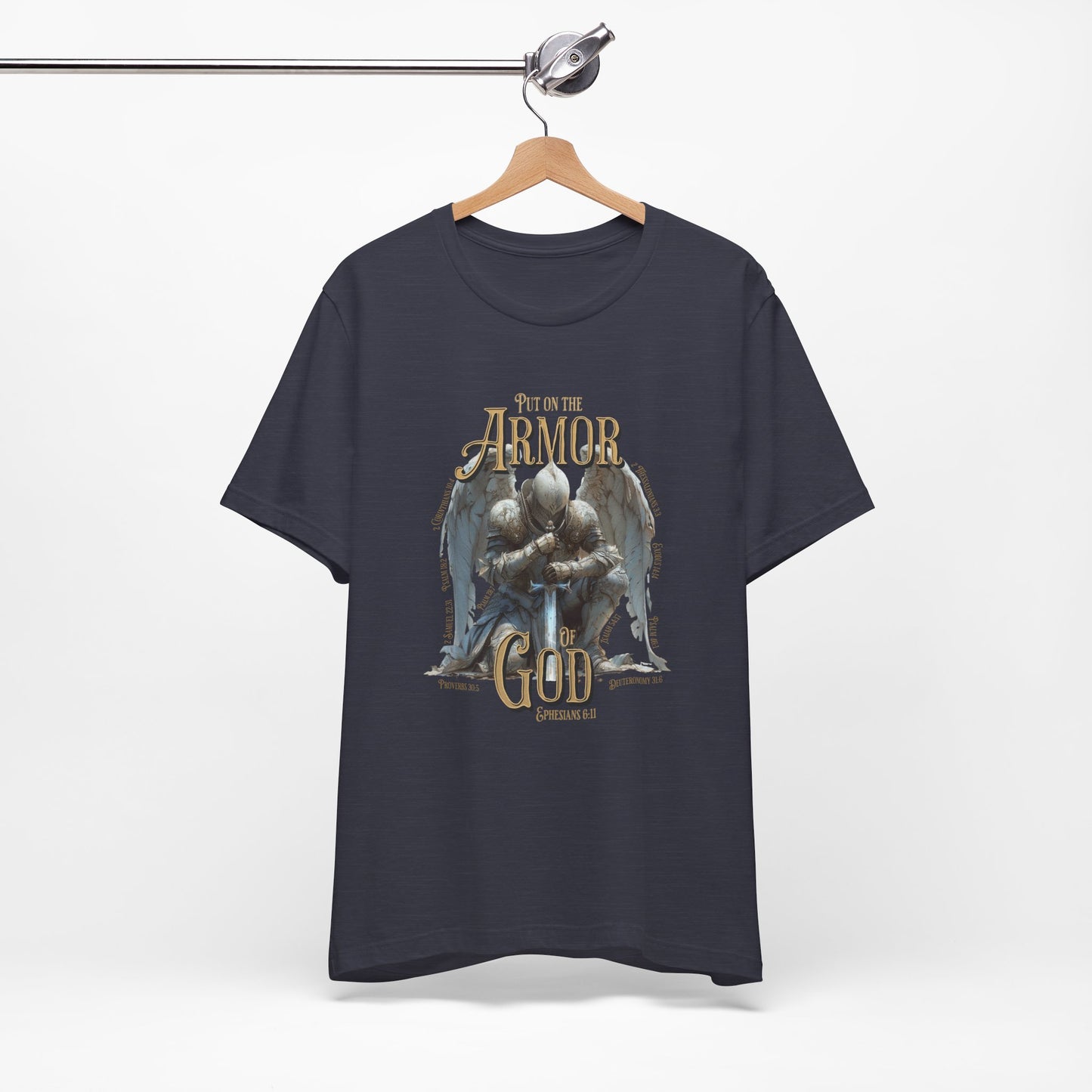 Put on the Armor of God | Unisex T-Shirt | Front Only Design