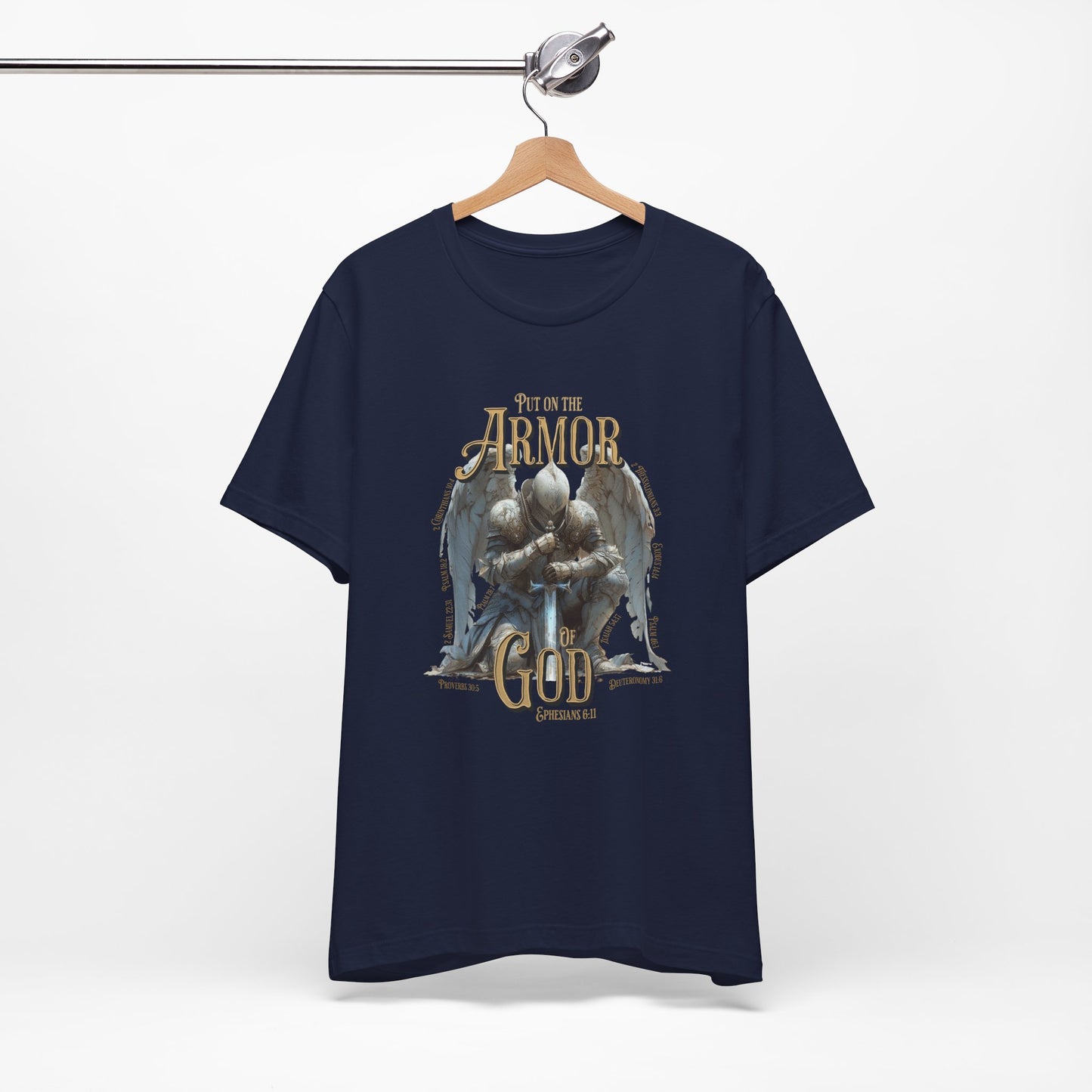 Put on the Armor of God | Unisex T-Shirt | Front Only Design