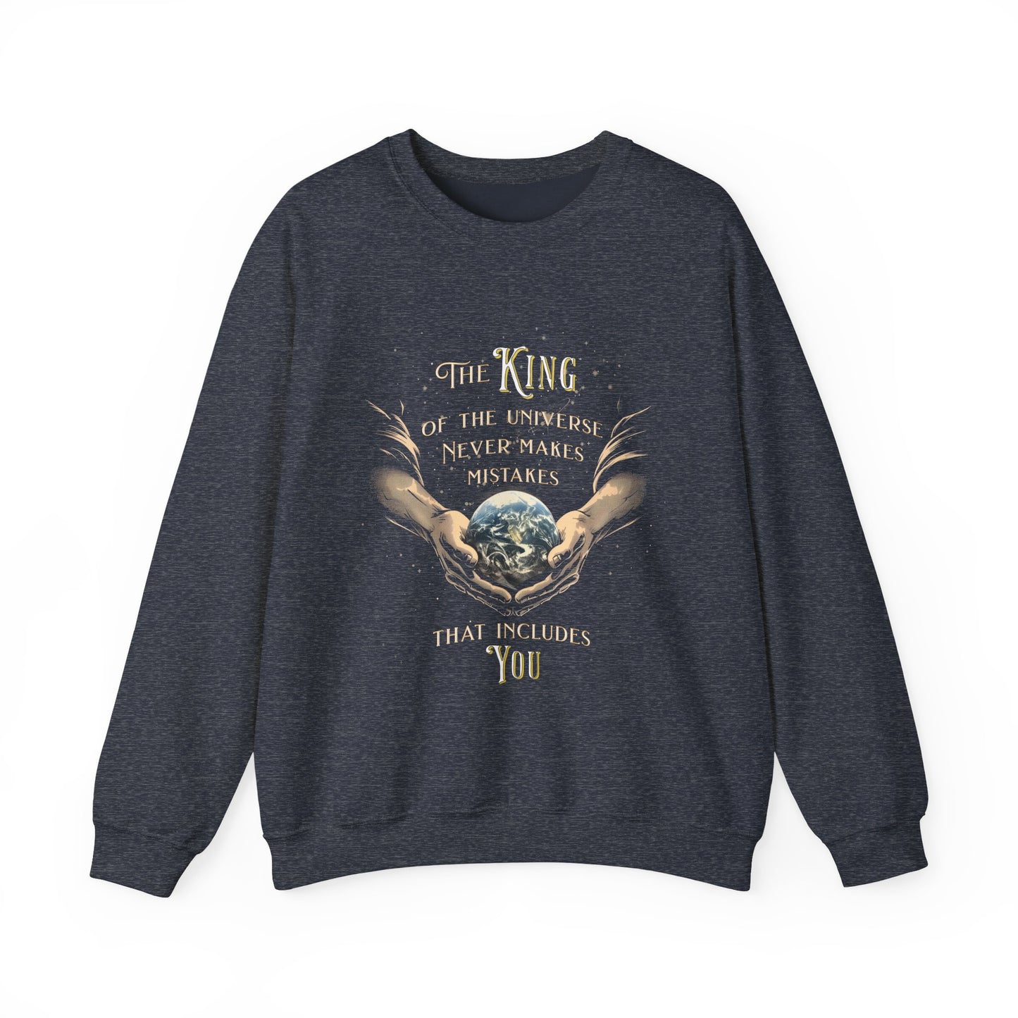 The King of the Universe | Unisex Crewneck Sweatshirt