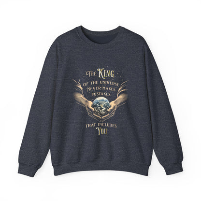 The King of the Universe | Unisex Crewneck Sweatshirt