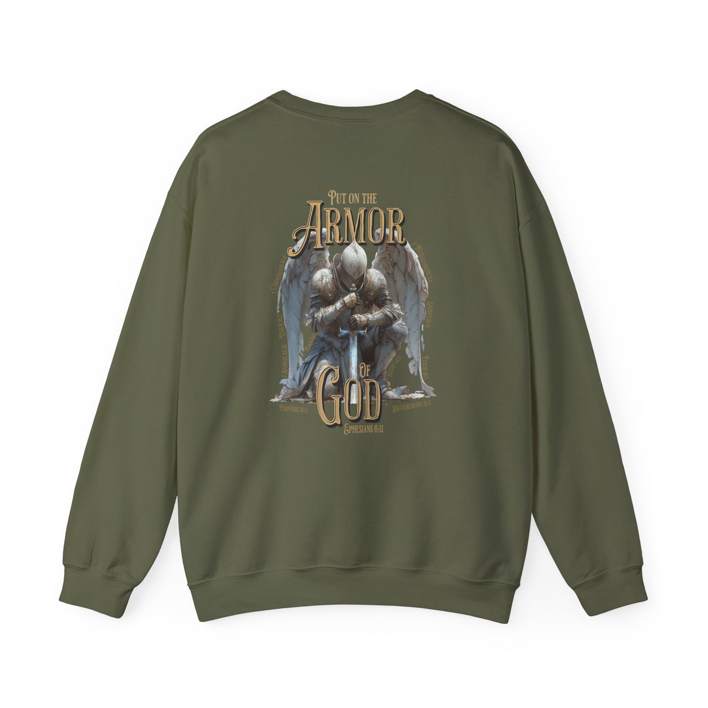 Put on the Armor of God | Premium Quality | Unisex Crewneck Sweatshirt