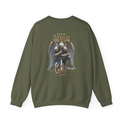 Put on the Armor of God | Premium Quality | Unisex Crewneck Sweatshirt