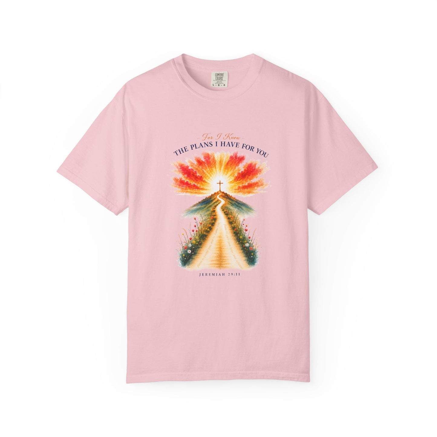 For I Know the Plans I Have for You | Jeremiah 29:11 | Heavyweight Relaxed Fit Tee