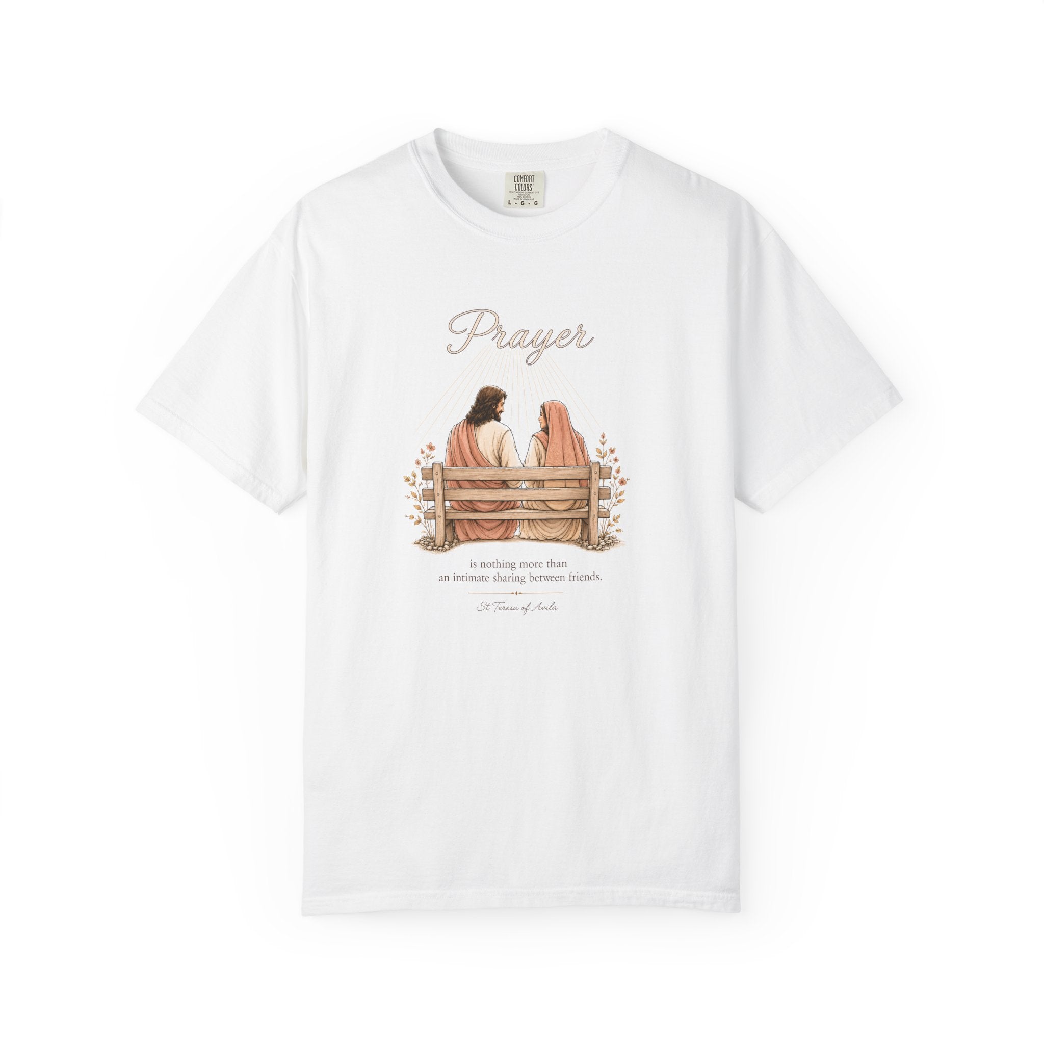 Prayer Between Friends Tee | St. Teresa of Avila
