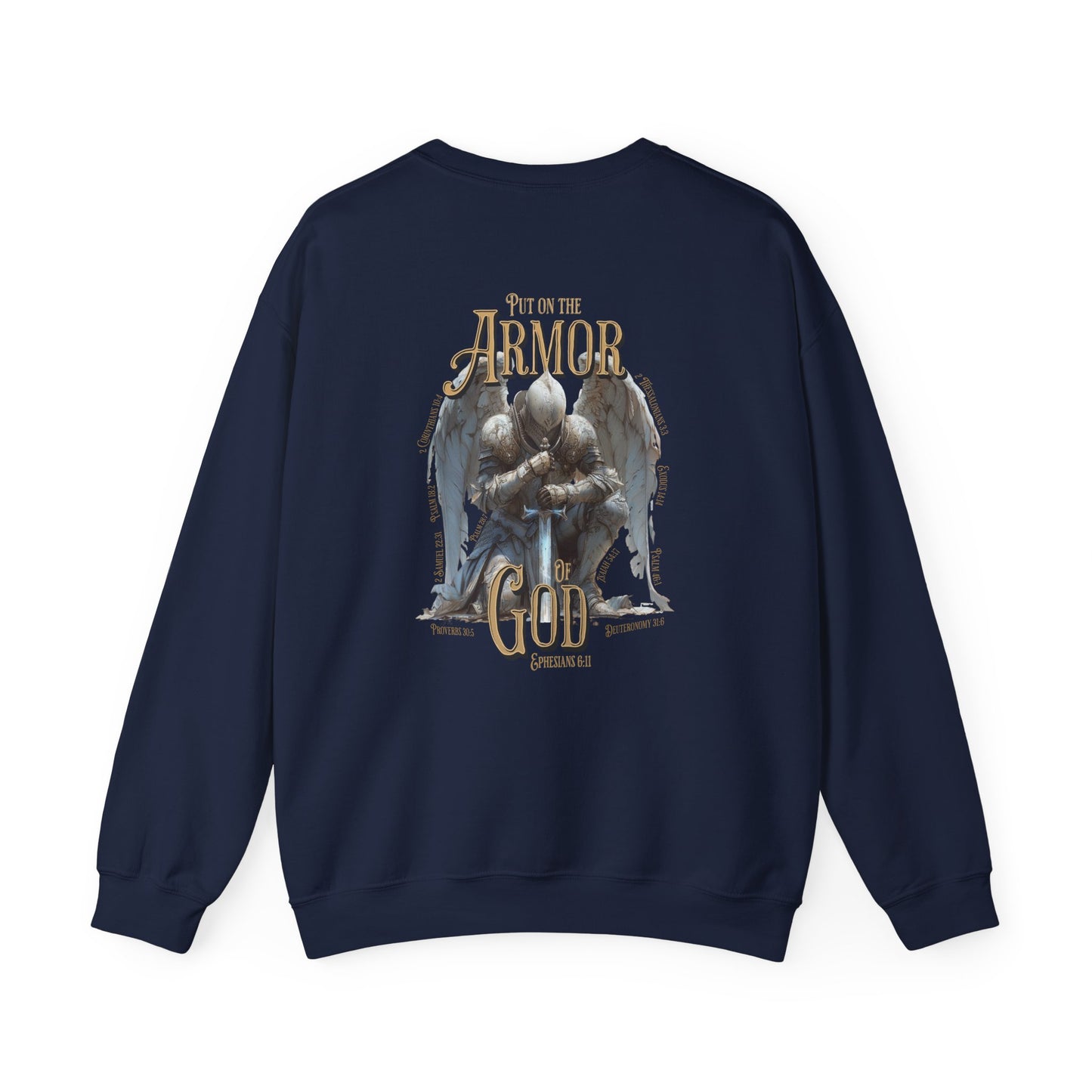 Put on the Armor of God | Premium Quality | Unisex Crewneck Sweatshirt