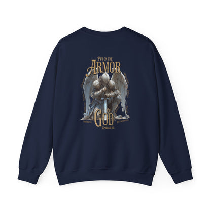 Put on the Armor of God | Premium Quality | Unisex Crewneck Sweatshirt