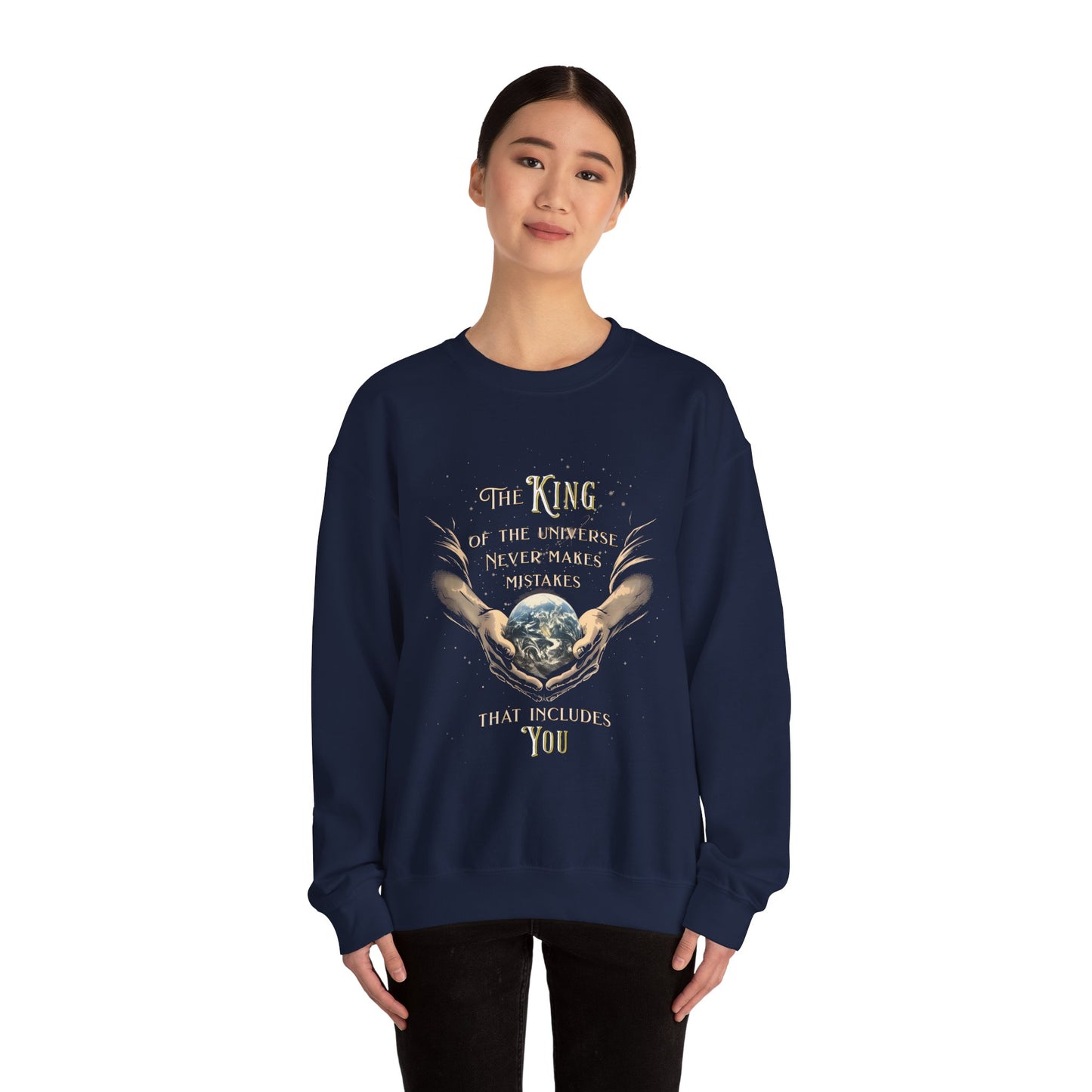 The King of the Universe | Unisex Crewneck Sweatshirt