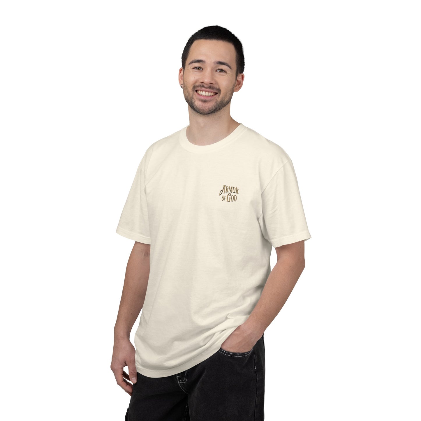 Put on the Armor of God | Oversized Workout T-Shirt