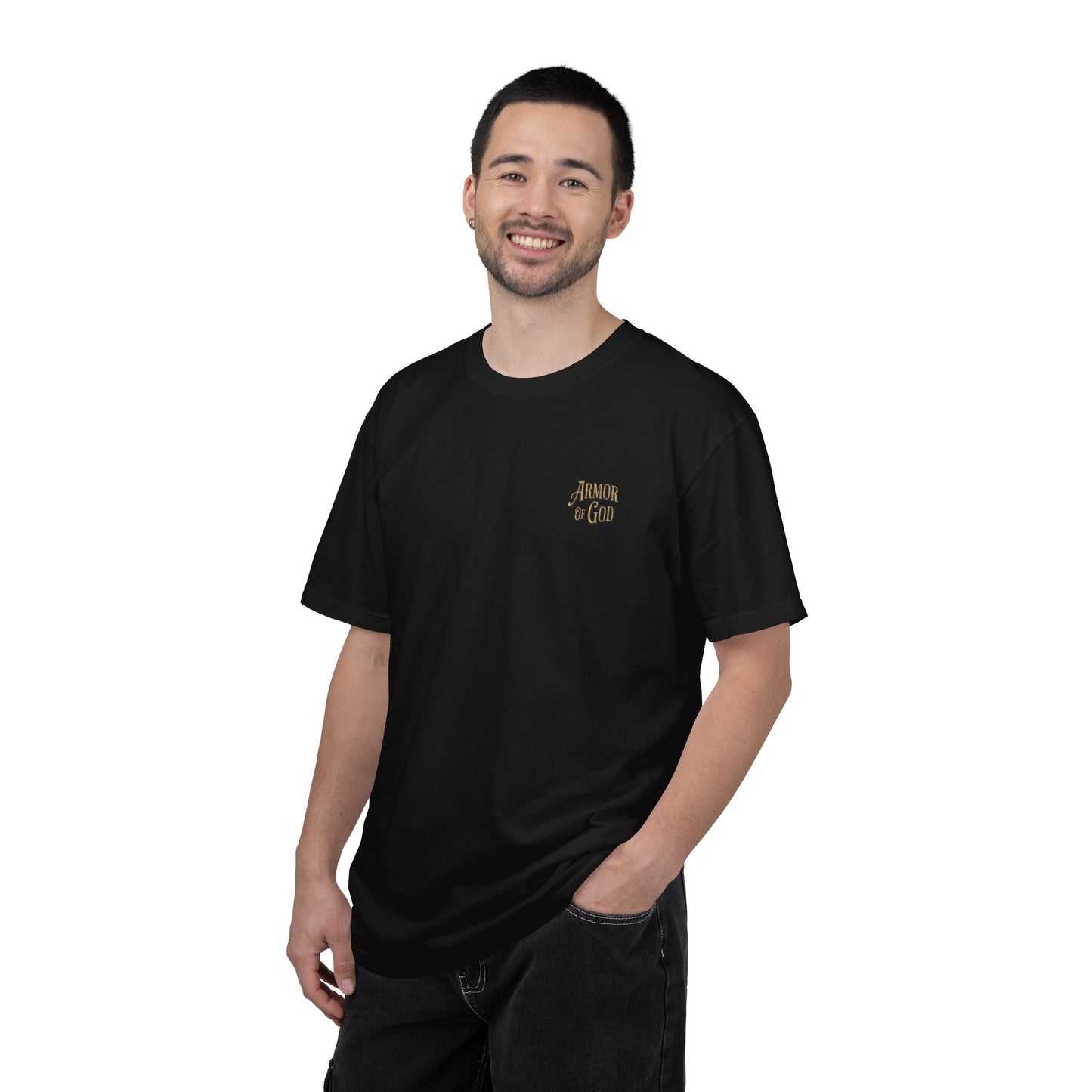 Put on the Armor of God | Oversized Workout T-Shirt