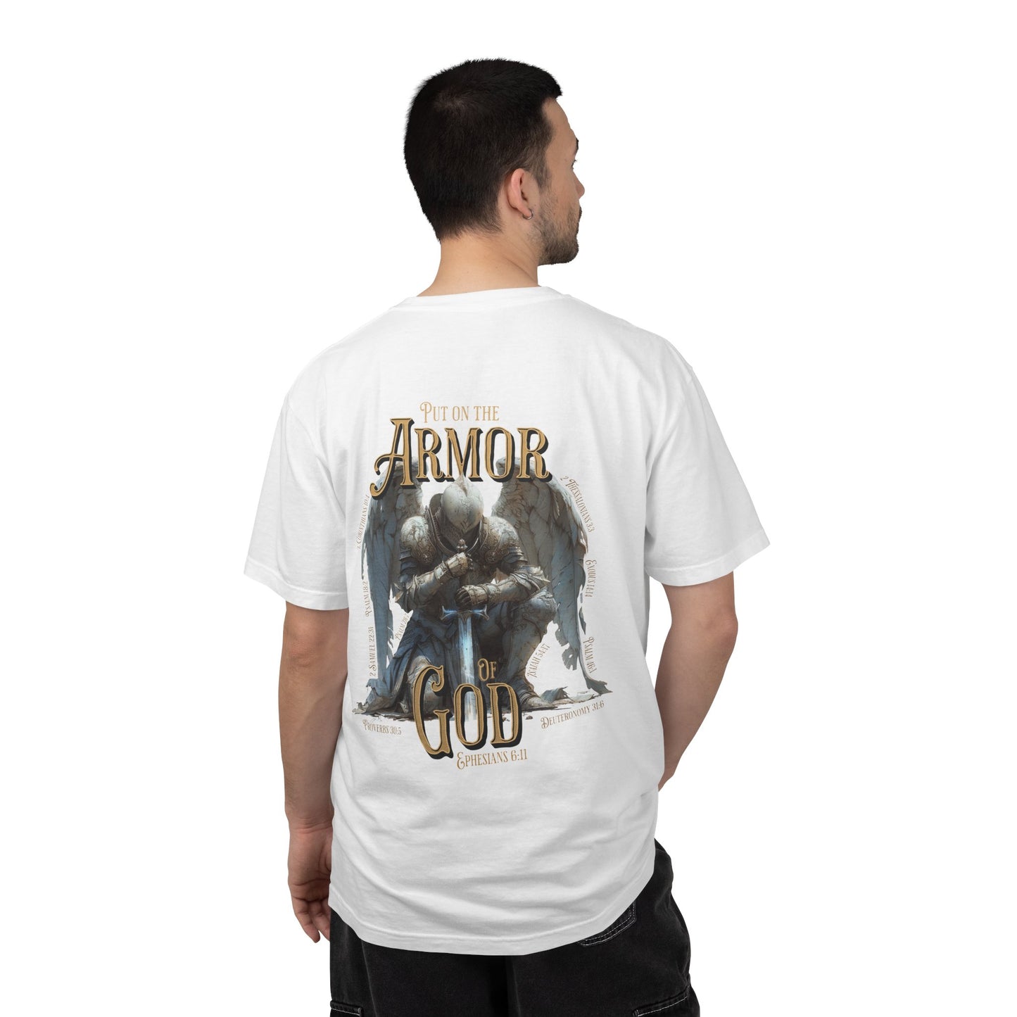 Put on the Armor of God | Oversized Workout T-Shirt