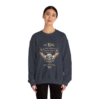 The King of the Universe | Unisex Crewneck Sweatshirt