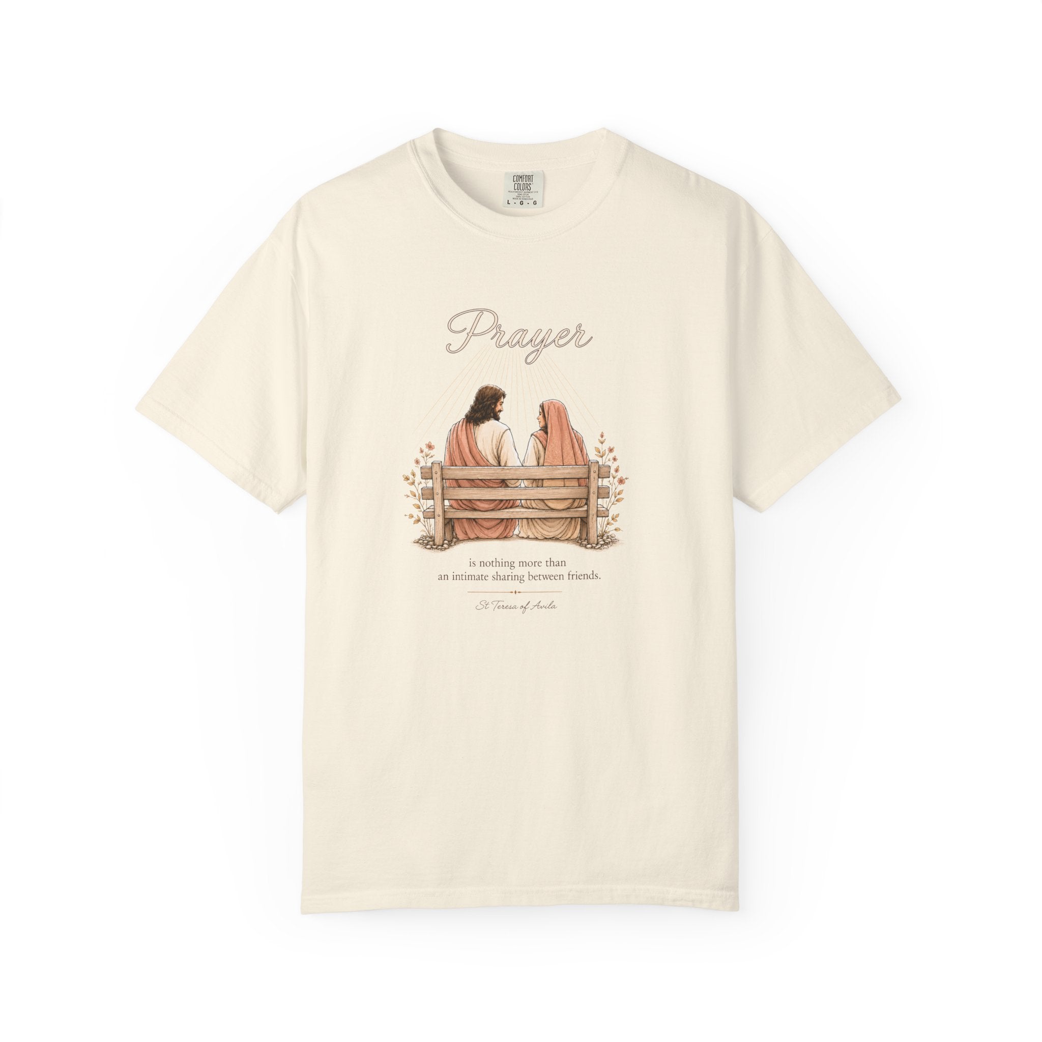 Prayer Between Friends Tee | St. Teresa of Avila