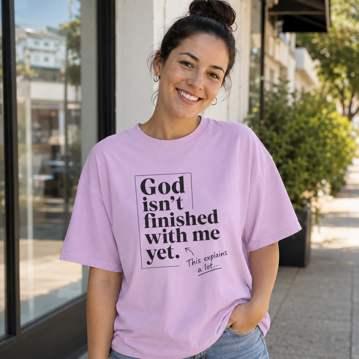 God Isn’t Finished With Me Yet Tee