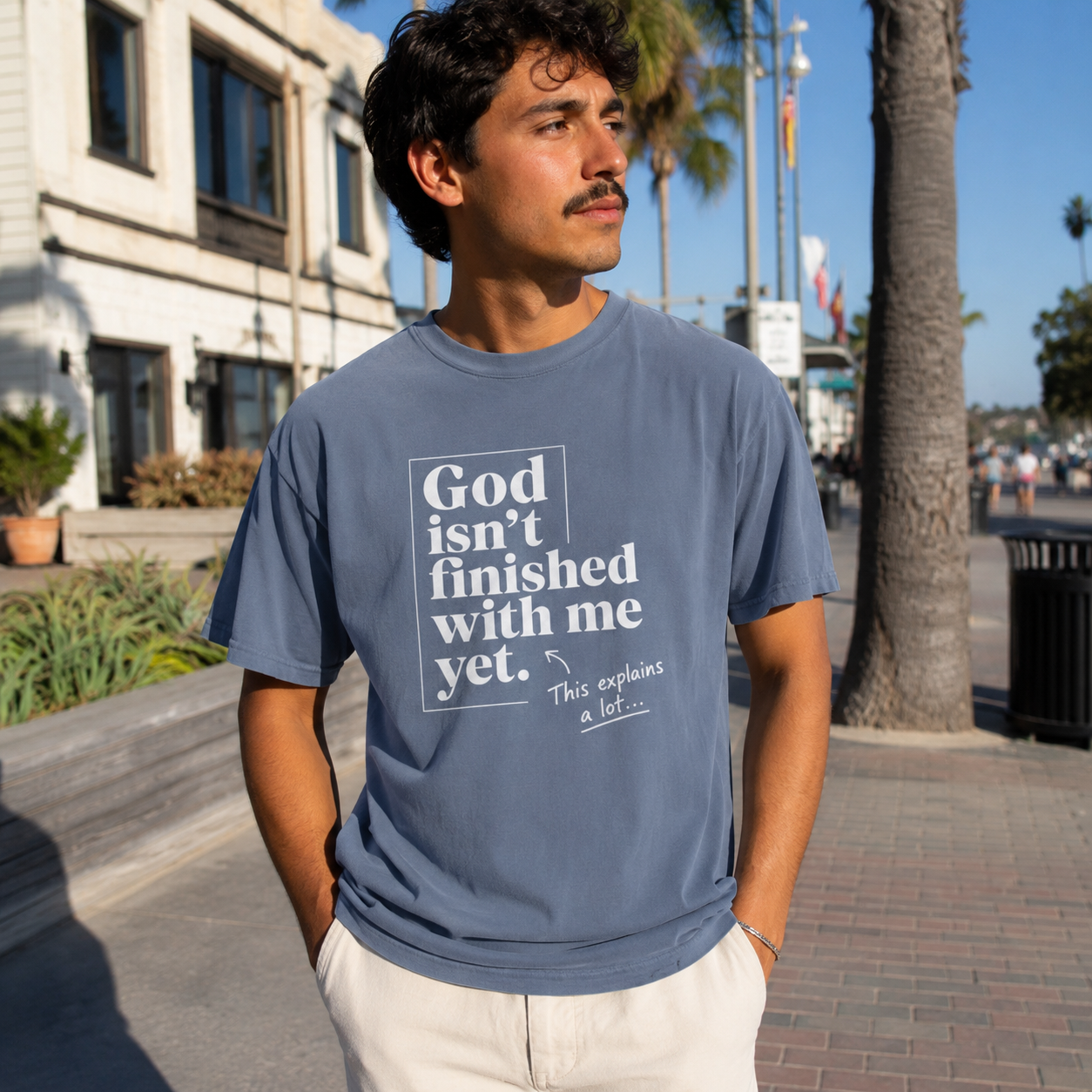 God Isn’t Finished With Me Yet Tee
