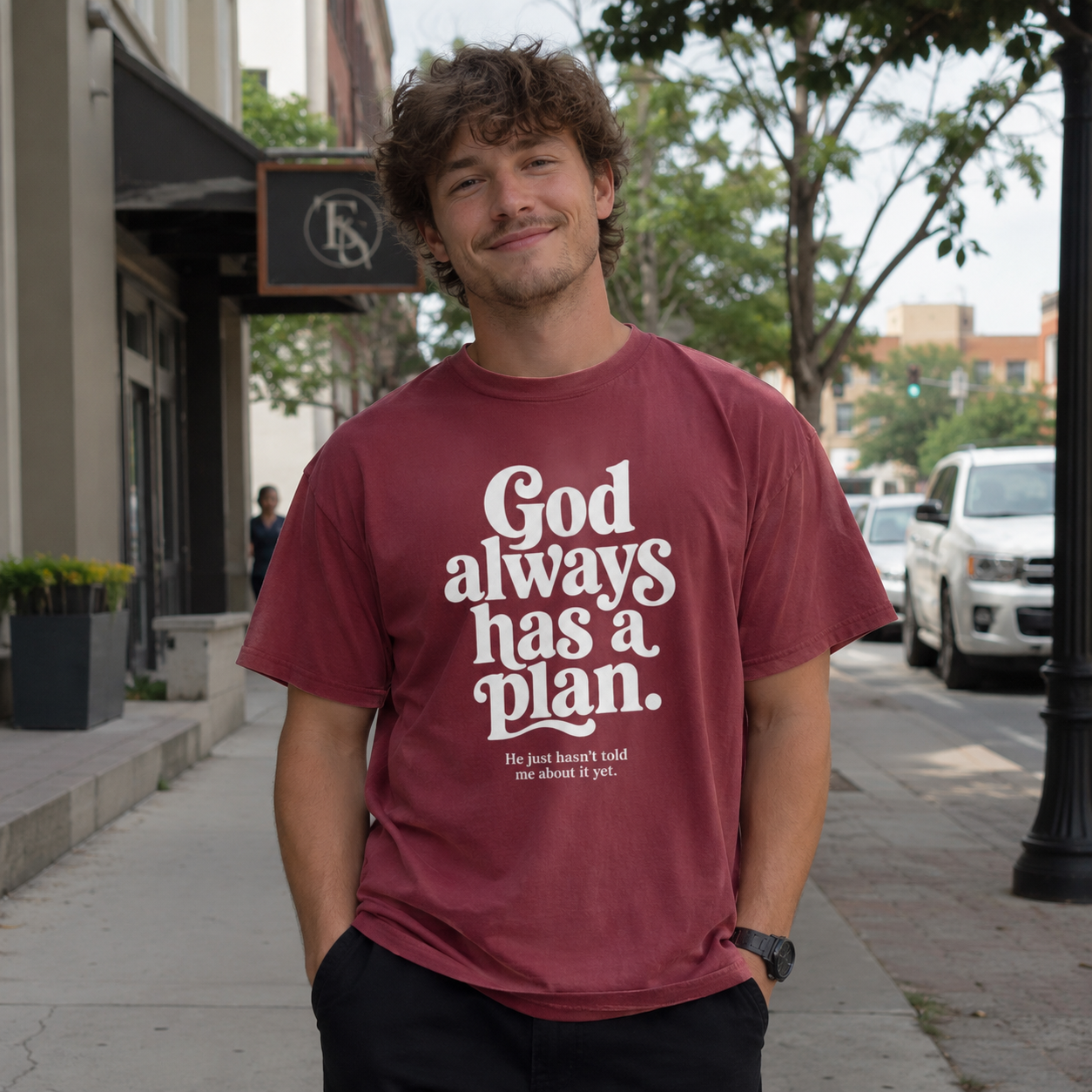 God Always Has a Plan Tee