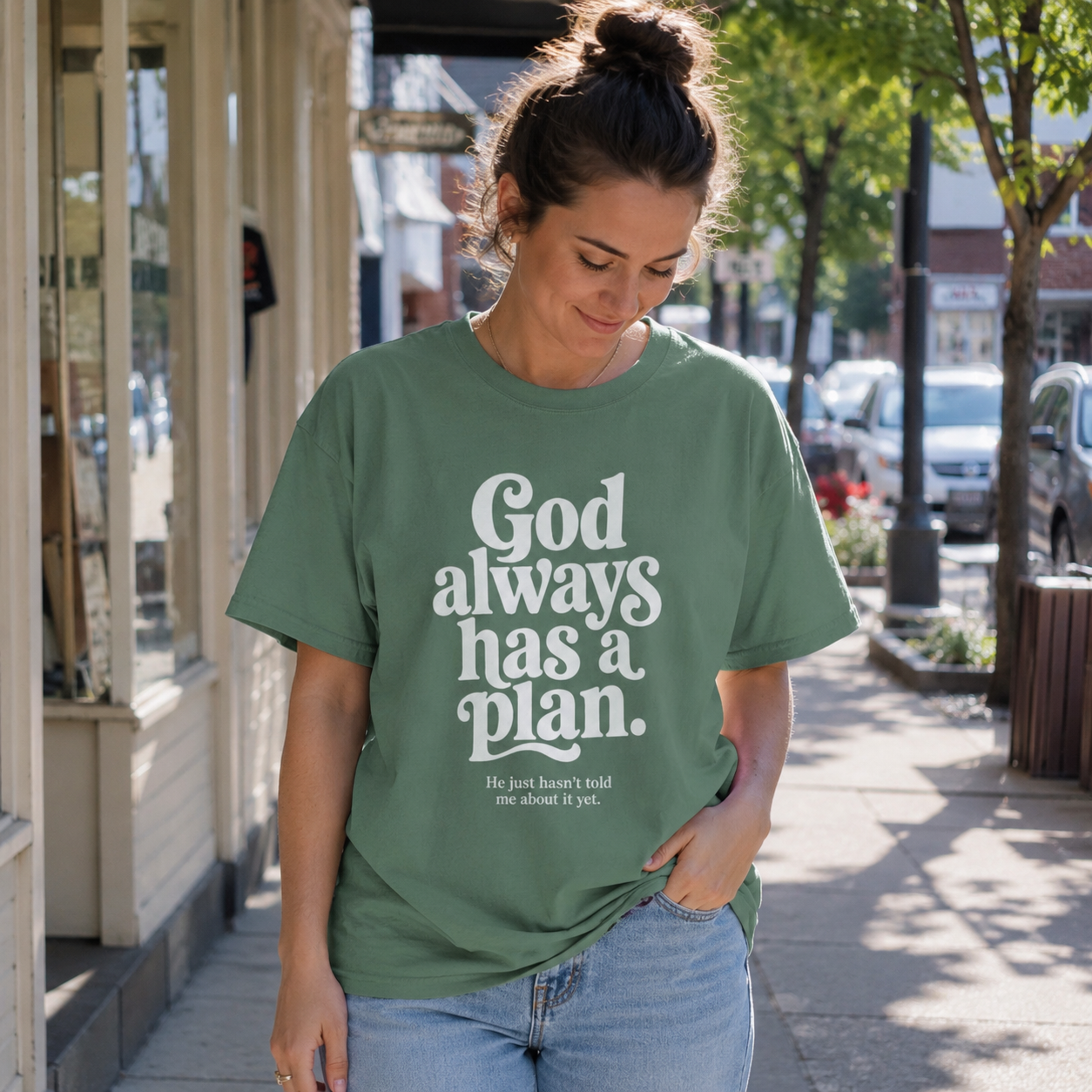 God Always Has a Plan Tee