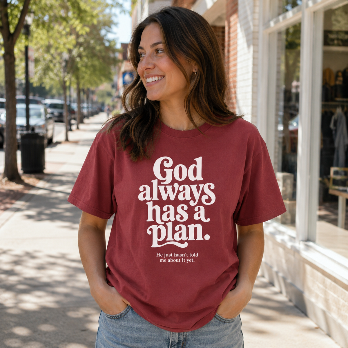 God Always Has a Plan Tee