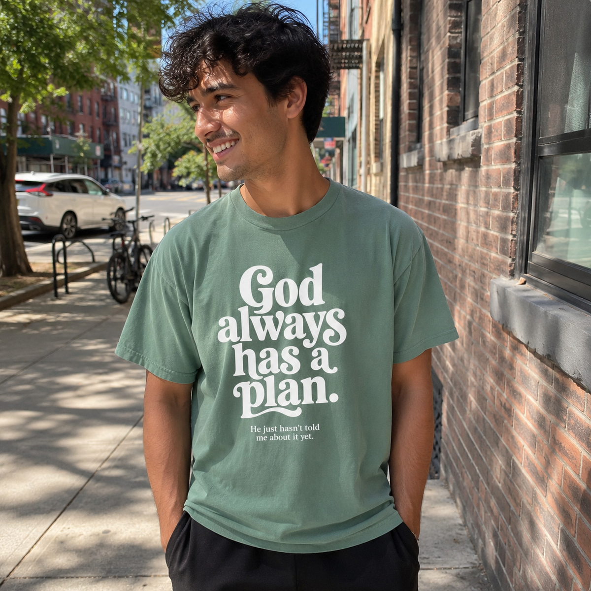 God Always Has a Plan Tee