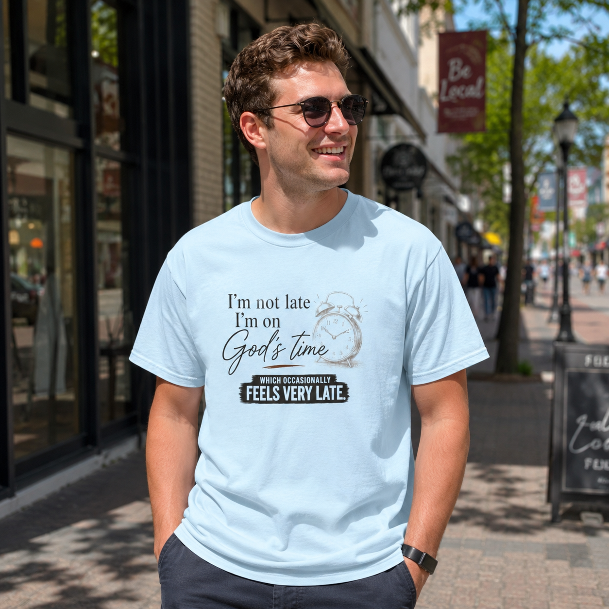 I’m on God’s Time Tee