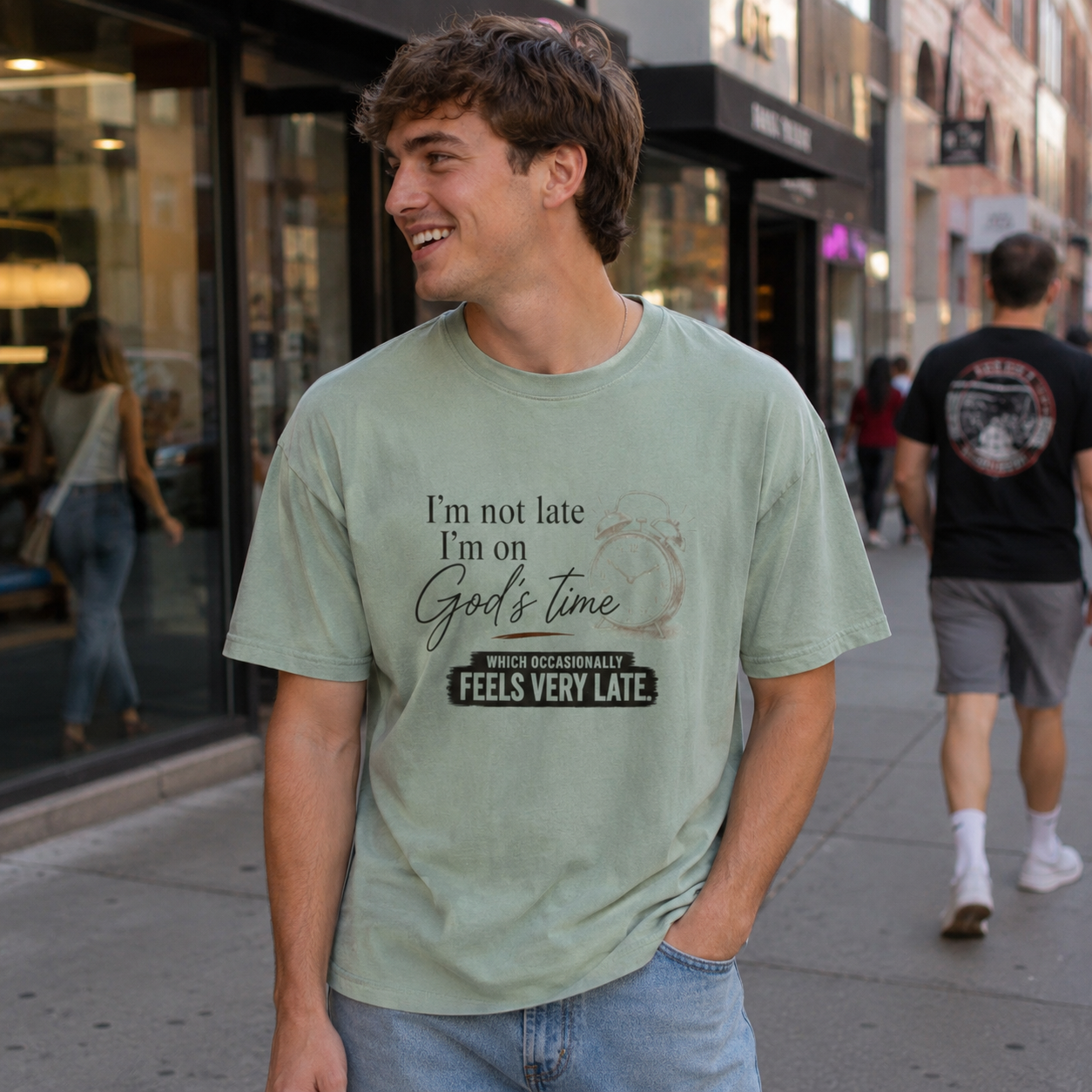 I’m on God’s Time Tee
