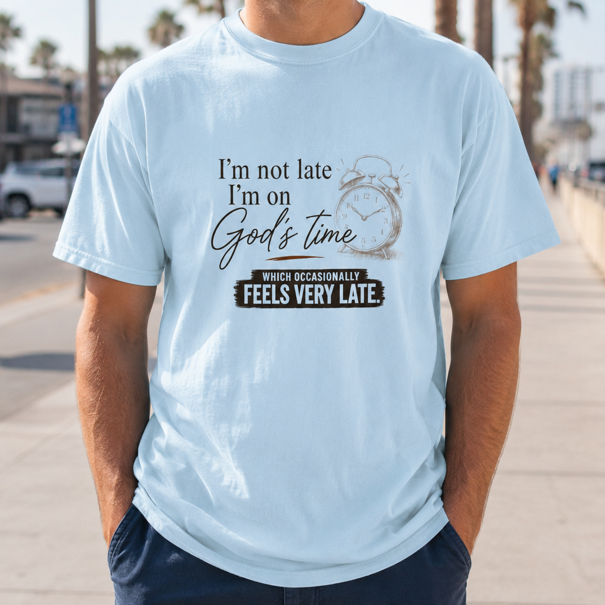 I’m on God’s Time Tee