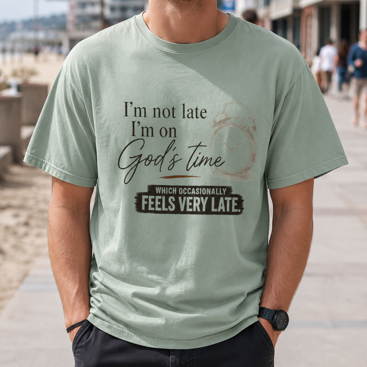I’m on God’s Time Tee