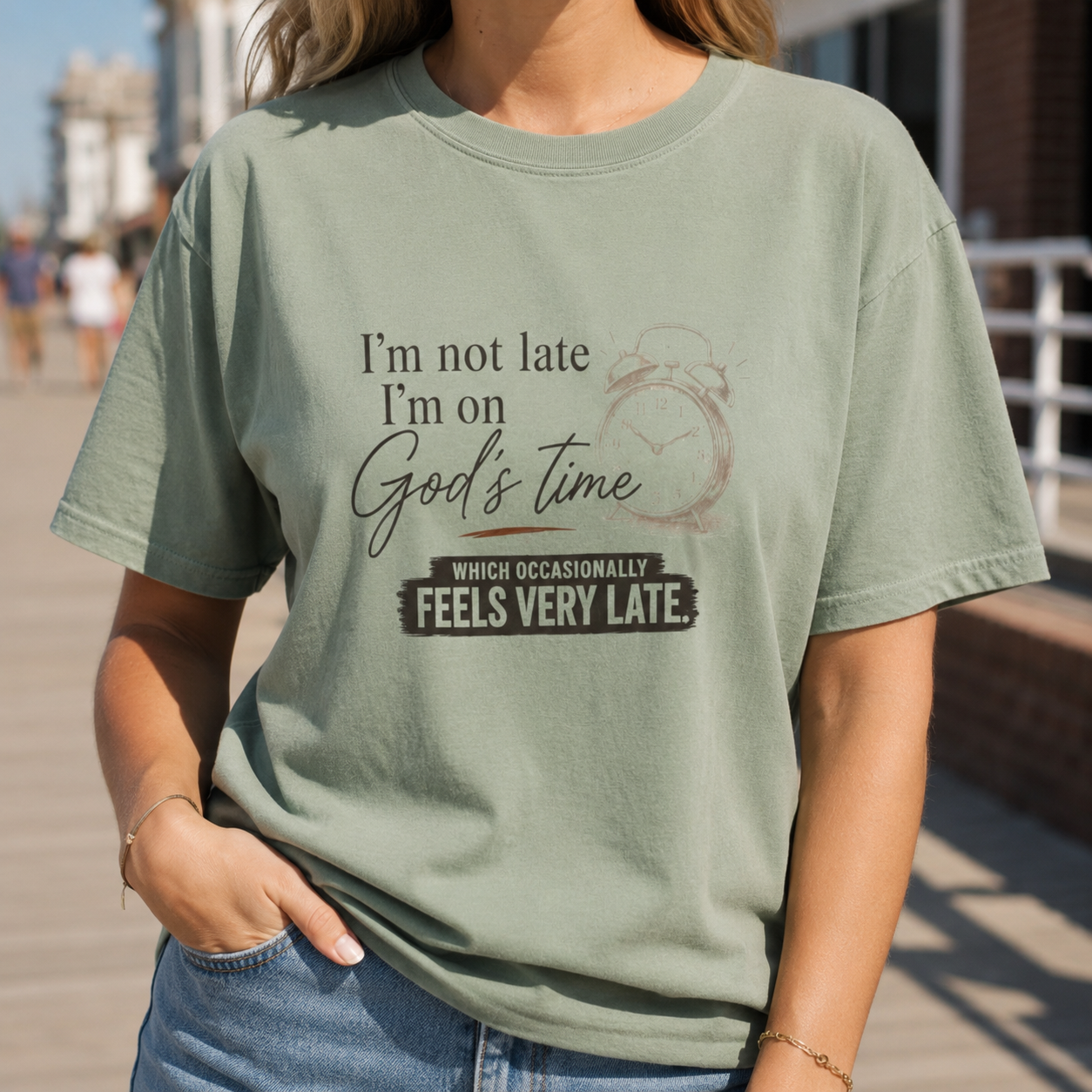 I’m on God’s Time Tee