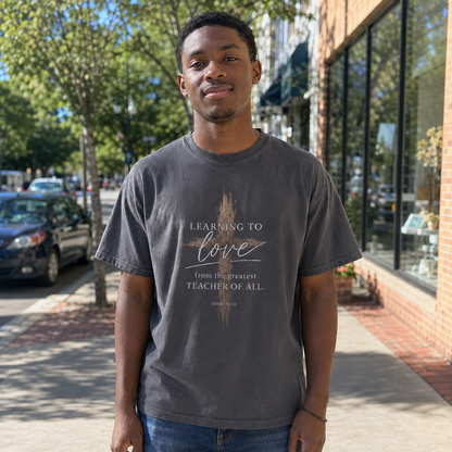 Learning to Love | John 15:12 | Heavyweight Relaxed Fit Tee