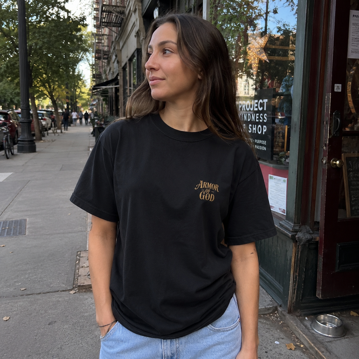Put on the Armor of God | Ephesians 6:11 | Heavyweight Relaxed Fit Tee