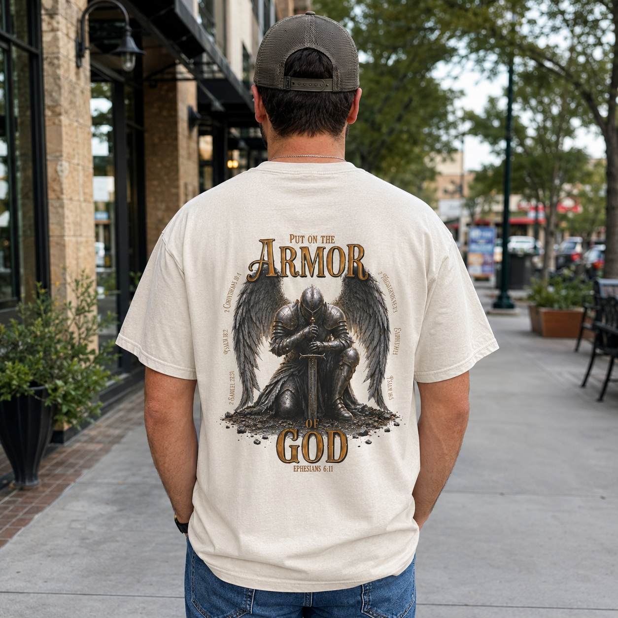 Armor of God Tee | Front and Back Design