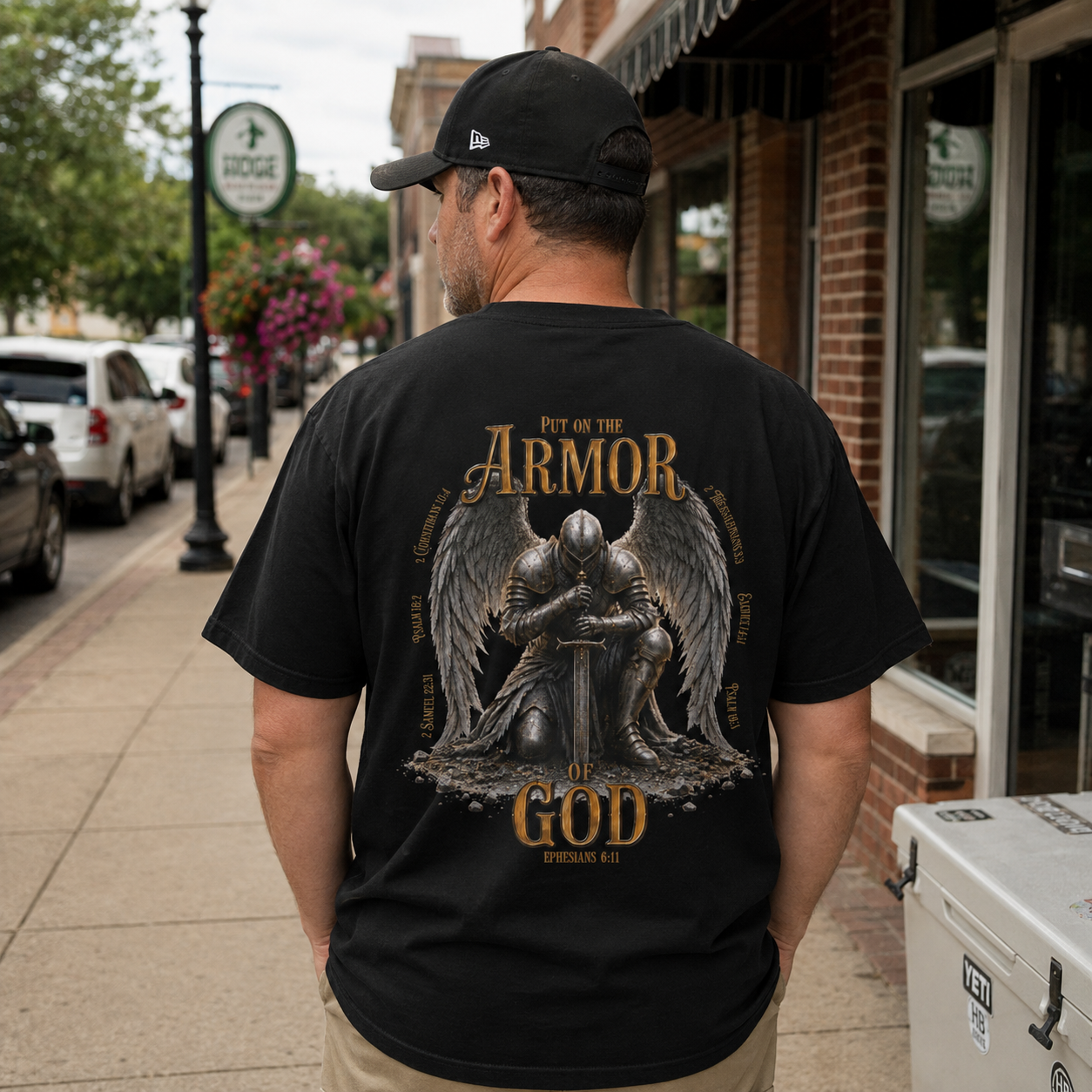 Armor of God Tee | Front and Back Design