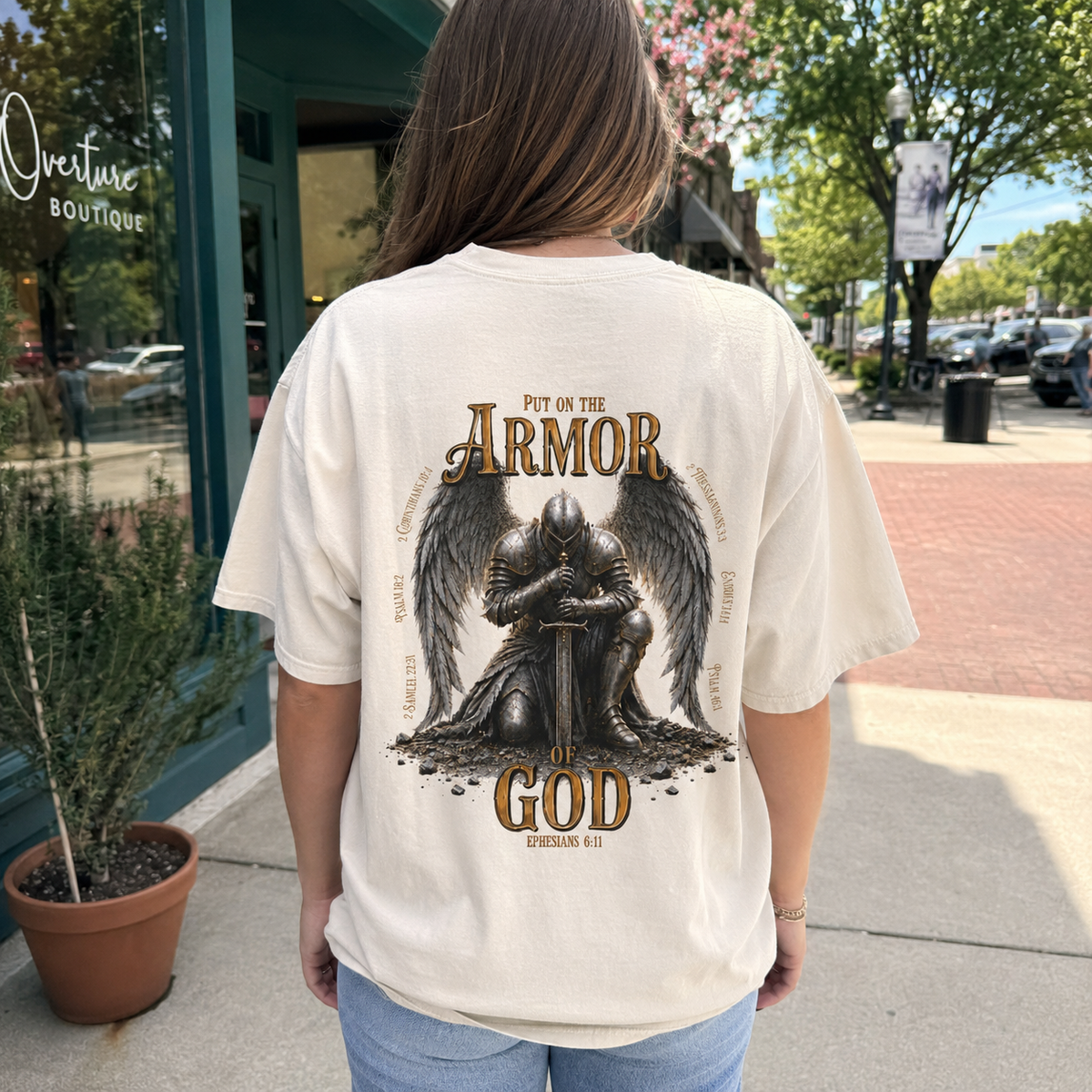 Armor of God Tee | Front and Back Design