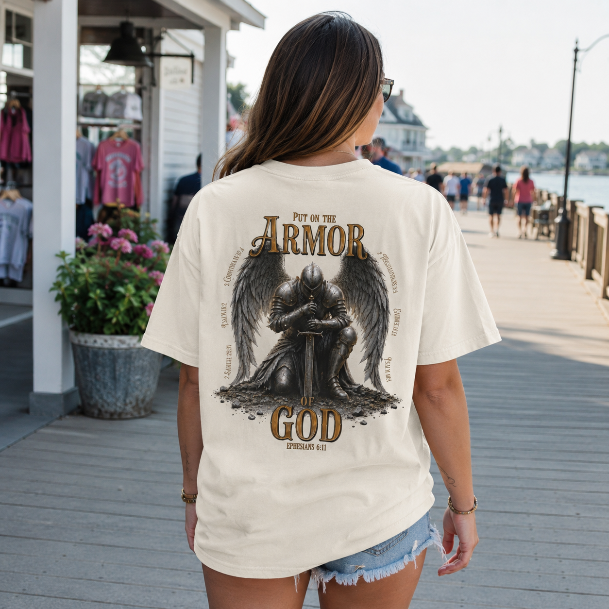 Put on the Armor of God | Ephesians 6:11 | Heavyweight Relaxed Fit Tee