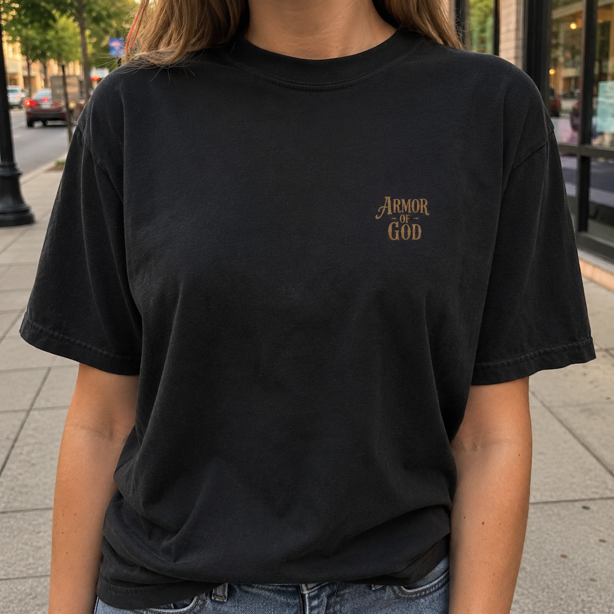 Armor of God Tee | Front and Back Design