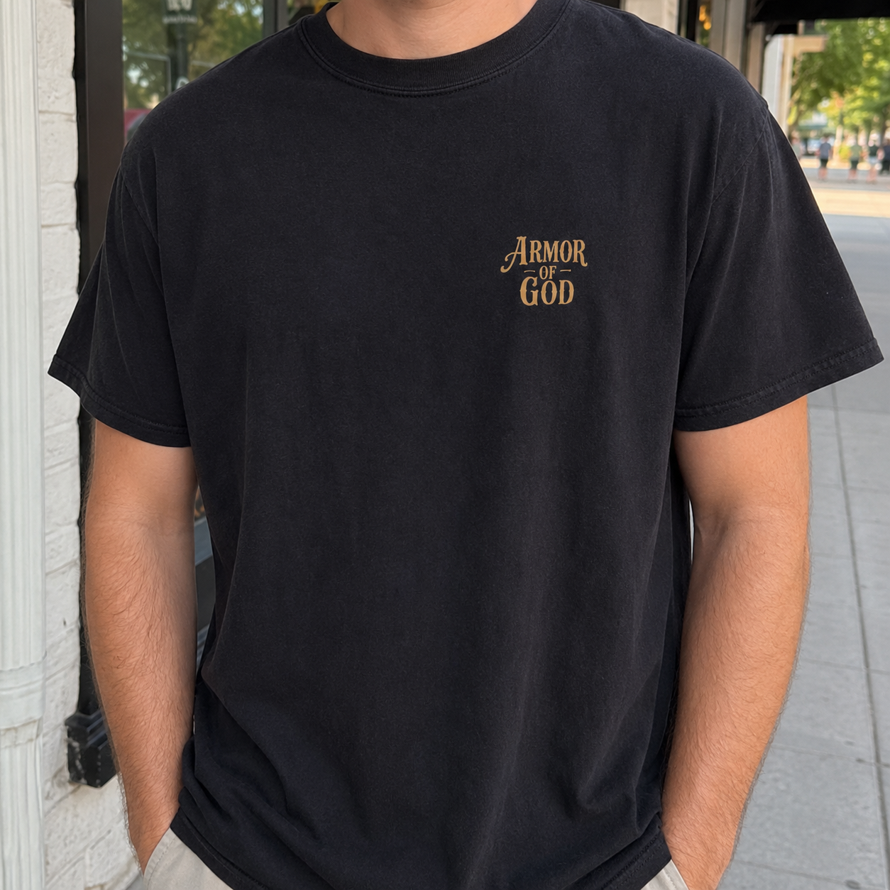 Armor of God Tee | Front and Back Design