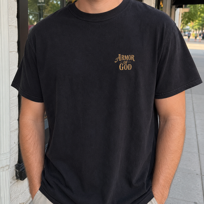 Put on the Armor of God | Ephesians 6:11 | Heavyweight Relaxed Fit Tee