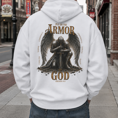 Armor of God Christian Hoodie | Premium Fleece Pullover