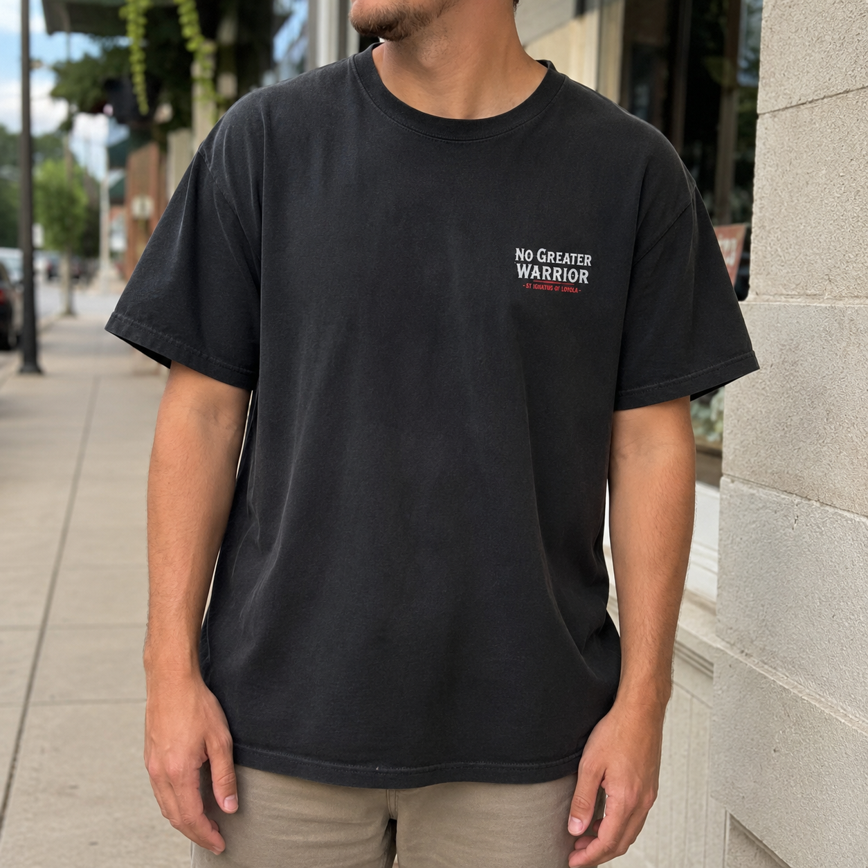No Greater Warrior Tee | St. Ignatius of Loyola