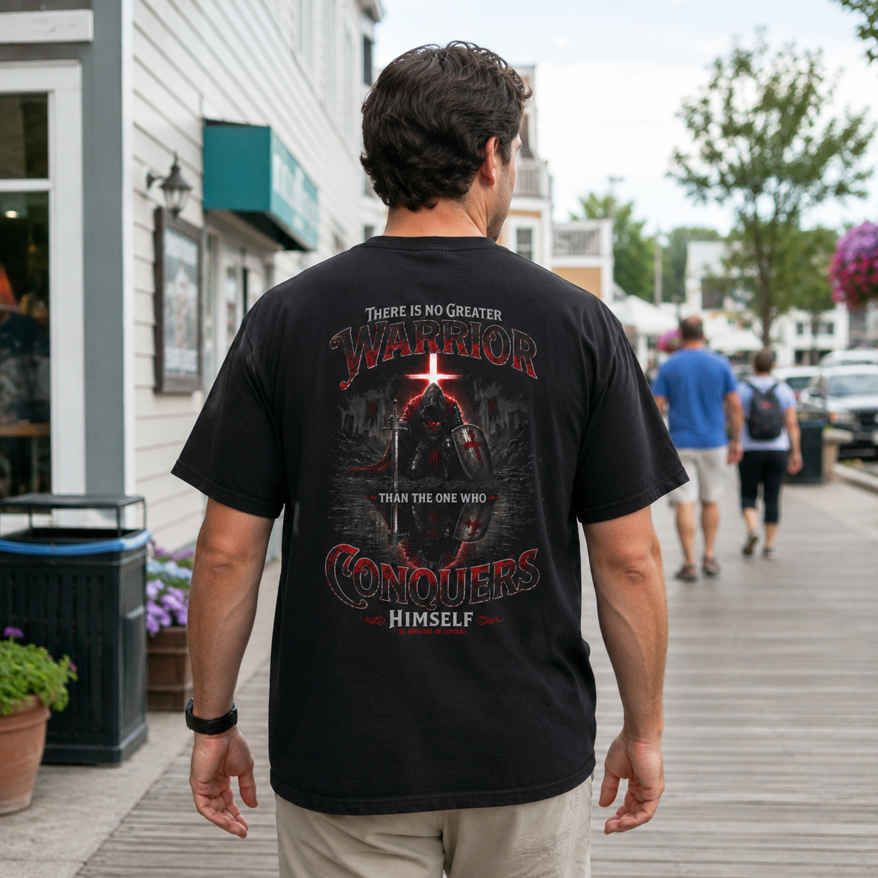 No Greater Warrior Tee | St. Ignatius of Loyola